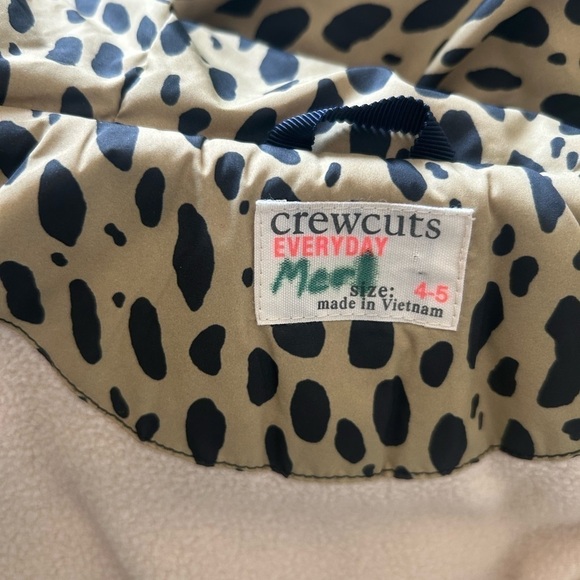 Crewcuts Leopard Print Coat 4-5 - Picture 6 of 9
